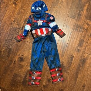 Kids Captain America Costume